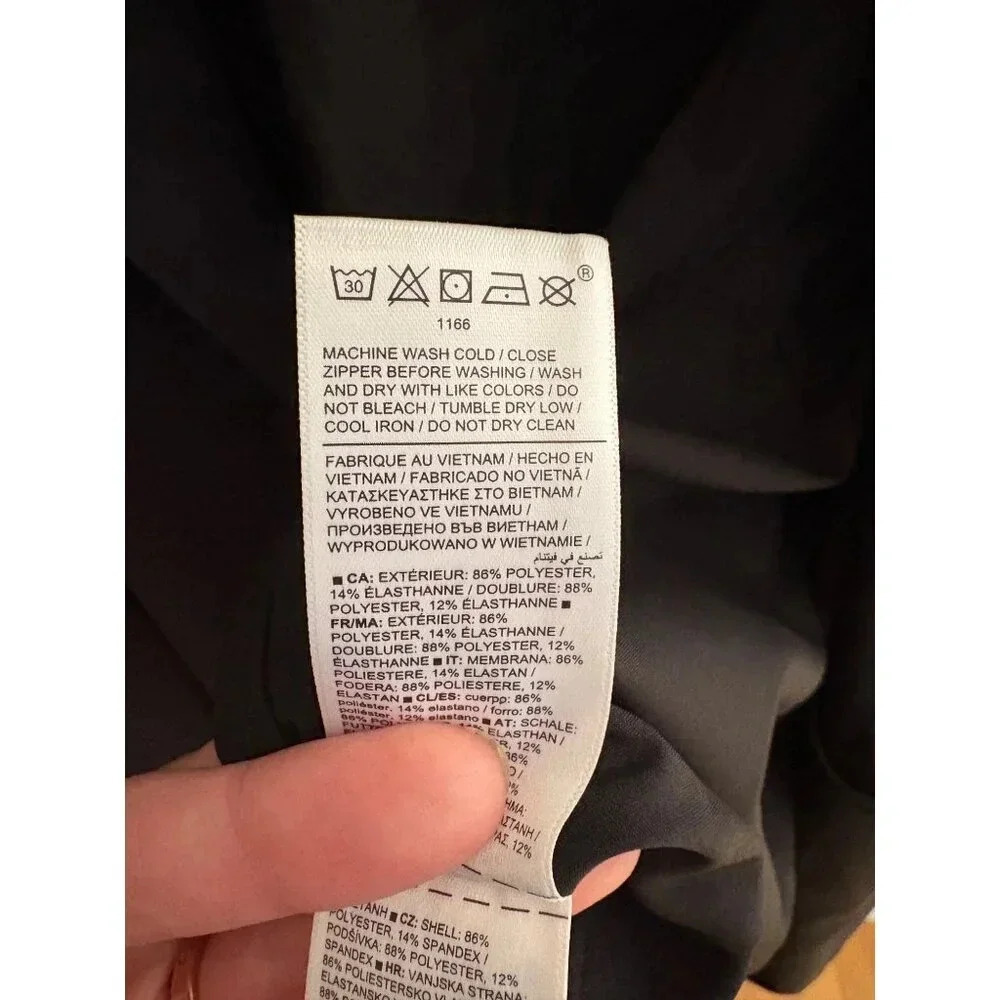 Athleta NWT Primatwill Career and Casual Blazer in Black Size 22 PLUS or 2XL - Picture 7 of 13